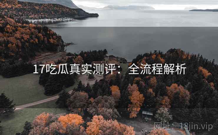 17吃瓜真实测评:全流程解析